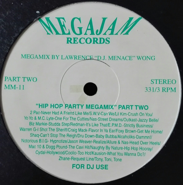 Album cover for Hip Hop Party Megamix by Various