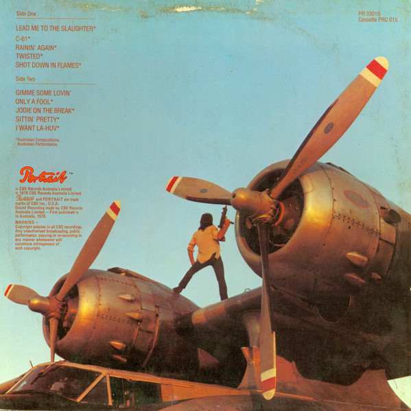 Contraband (8) - Contraband, Rock, Hard Rock, 1979 - Portrait, Australia, Vinyl 1x LP, Album, Stereo