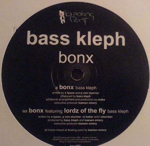 Album cover for Bonx by Bass Kleph