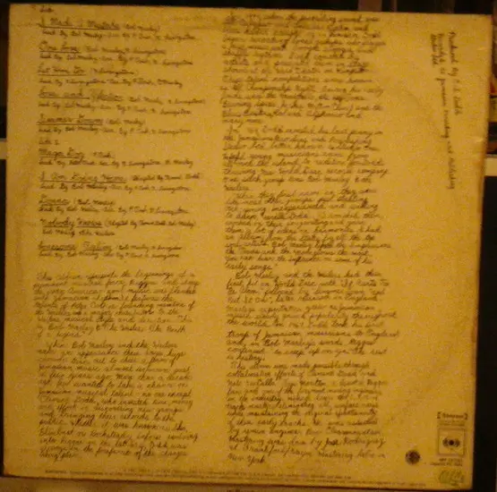 Bob Marley & The Wailers - The Birth Of A Legend - 1977 - Reggae, Ska - CBS - Vinyl 1x LP, Compilation