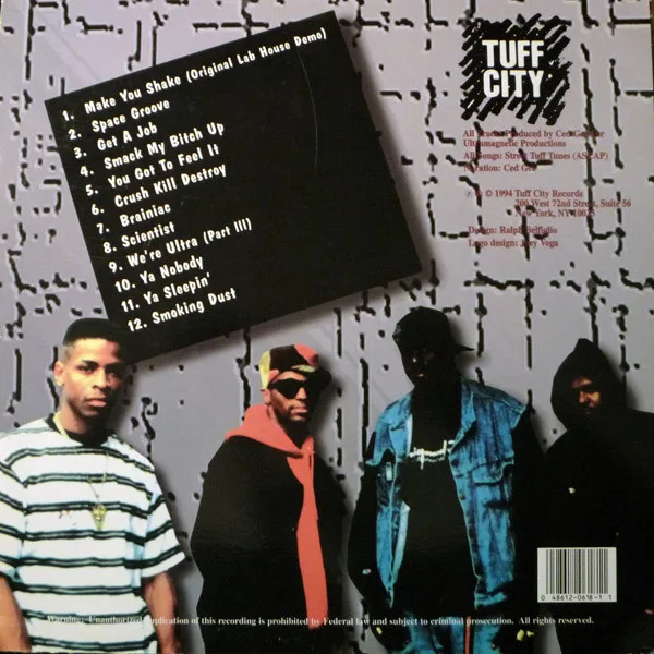 Album cover for The Basement Tapes 1984-1990 by Ultramagnetic MC's