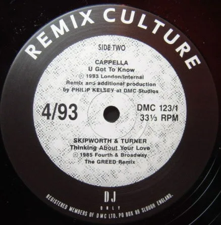 Album cover for Remix Culture 4/93 by Various