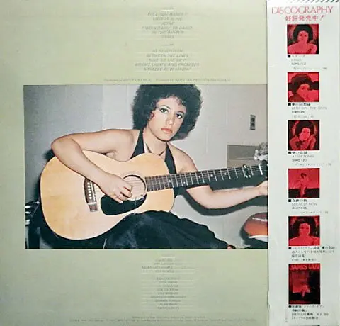 Janis Ian - Best Of Janis Ian - 1977 -Country Rock, Folk Rock, Soft Rock -CBS/Sony -Vinyl 1x LP, Compilation