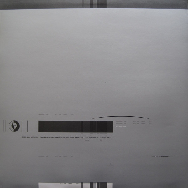 Ignacio - Darkness / Humana-Ised, Electronic, Techno, 1999 - Music Man Records, Belgium, Vinyl 1x 12", 45 RPM