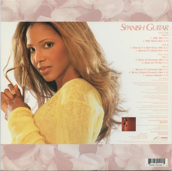 Toni Braxton - Spanish Guitar, Electronic, Hip Hop, House, 2000 - Arista, LaFace Records, US, Vinyl 2x 12", 33 ⅓ RPM