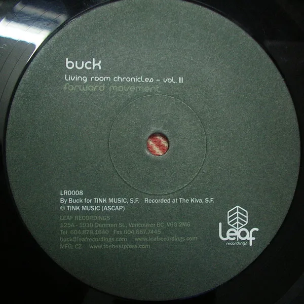 Album cover for Living Room Chronicles Vol. III: Forward Movement by DJ Buck