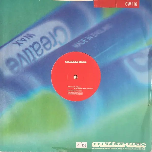 Underwolves, The - Redeemer / The Crossing (Words) (Justice Remix), Electronic, Drum n Bass, 1997 - Creative Wax, UK, Vinyl 1