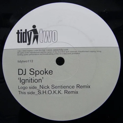 Album cover for Ignition by DJ Spoke