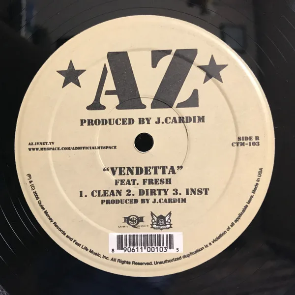 Album cover for The Format / Vendetta by AZ