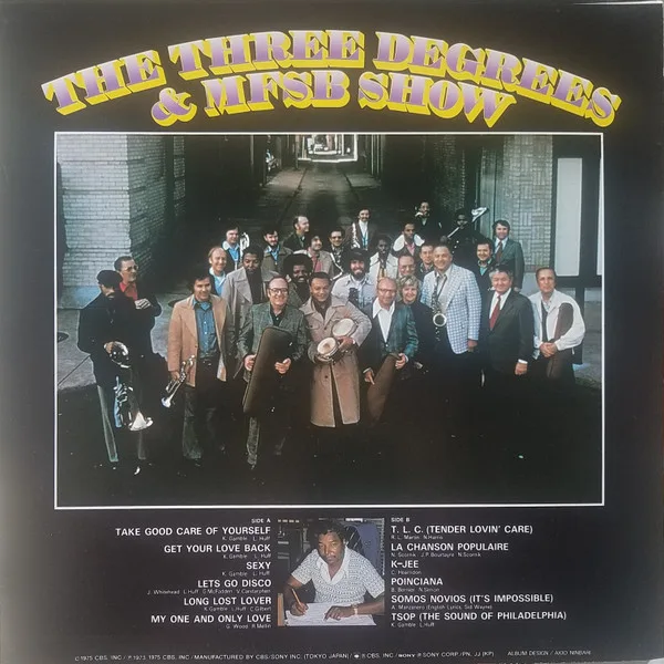 Album cover for The Three Degrees & MFSB Show - Vol. 2 by Three Degrees, The & MFSB