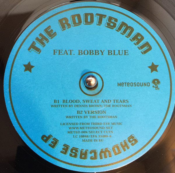 Album cover for Showcase EP by Rootsman, The