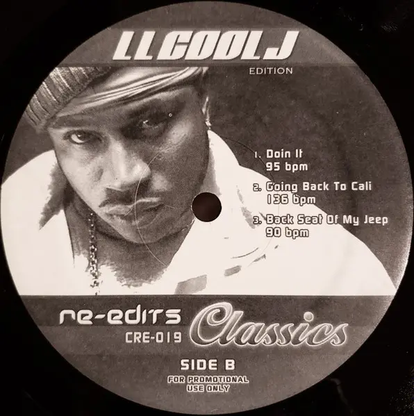 LL Cool J - LL Cool J Edition, Hip Hop, 2006 - Classics Re-Edits, US, Vinyl 1x 12", Promo, Unofficial Release