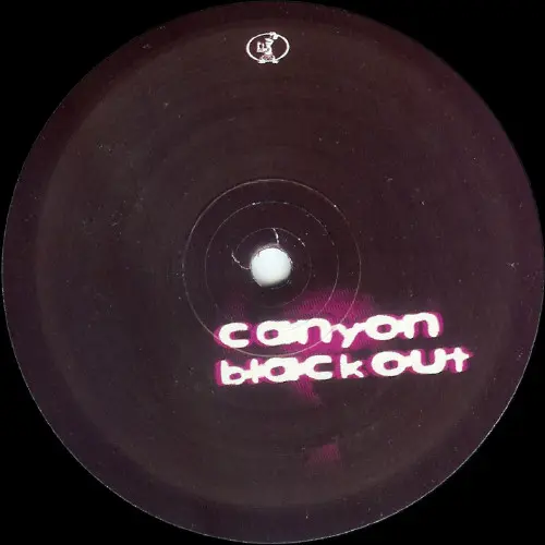 Canyon - Blackout / Twighlight, Electronic, Progressive House, Progressive Trance, 1998 - Hook Recordings, UK, Vinyl 1x 12", 