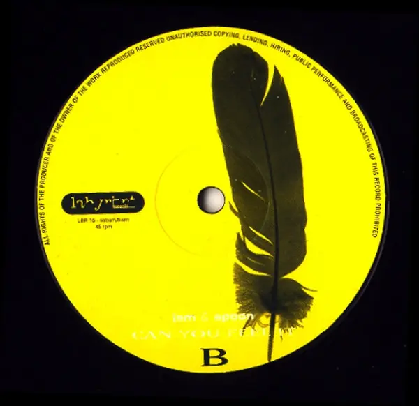Jam & Spoon Feat. Plavka - Angel (Ladadi O-Heyo), Electronic, Trance, 1995 - Labirynt Records, Belgium, Vinyl 1x 12", 45 RPM