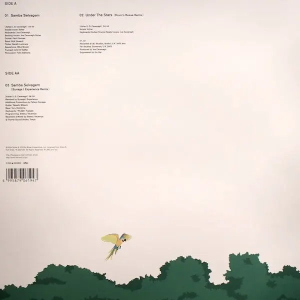 Sirius B (3) - Samba Selvagem, Electronic, Jazz, Latin, Drum n Bass, Future Jazz, Samba, 2004 - P-Vine Records, Japan, Vinyl 