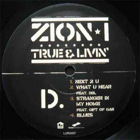 Zion I - True & Livin', Hip Hop, 2005 - Live Up Records, US, Vinyl 2x LP, Album