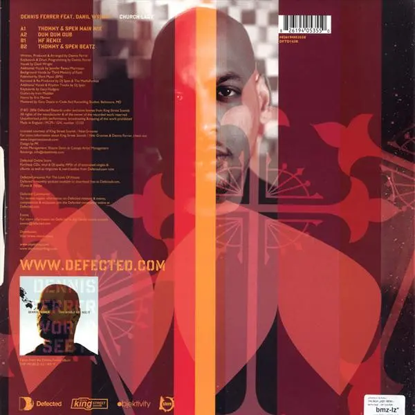 Album cover for Church Lady (Remixes) by Dennis Ferrer