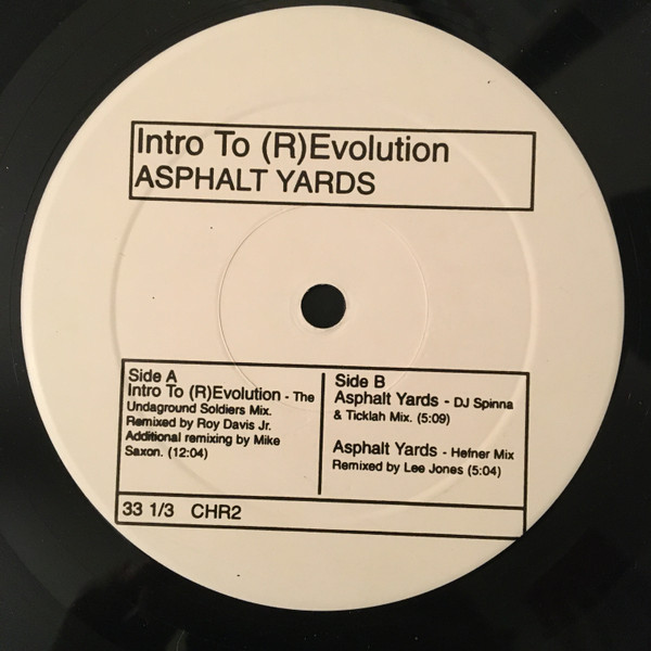 Carl Hancock Rux - Intro To (R)Evolution / Asphalt Yards - 2000 - Deep House - Giant Step Records - Vinyl 1x 12", 33 ⅓ RPM