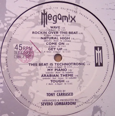 Album cover for Megamix by Nöell Abedul