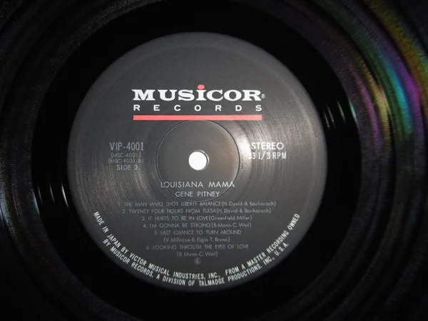 Album cover for Louisiana Mama - Golden Hits of Gene Pitney by Gene Pitney