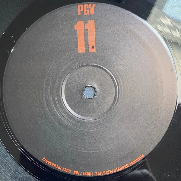 Pounding Grooves - Pounding Grooves 11, Electronic, Techno, 1999 - Pounding Grooves, UK, Vinyl 1x 10"