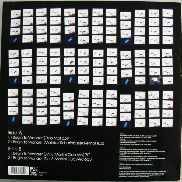 Album cover for I Begin To Wonder by Jean-Claude Ades