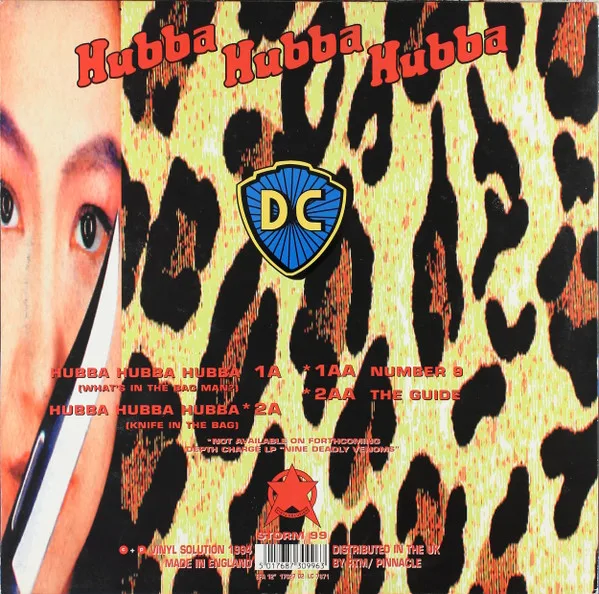 Album cover for Hubba Hubba Hubba / Number 9 by Depth Charge