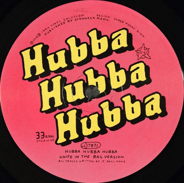 Album cover for Hubba Hubba Hubba / Number 9 by Depth Charge