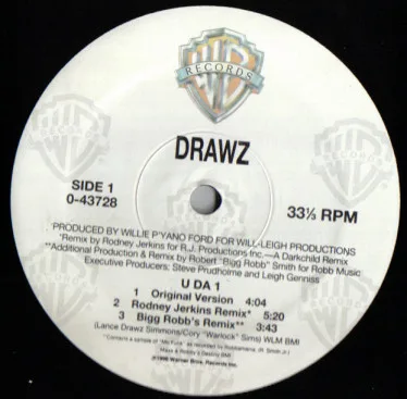 Album cover for U Da 1 by Drawz