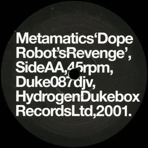 Album cover for Dope Robot's Revenge by Metamatics