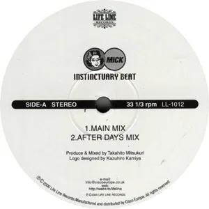 Album cover for Instinctuary Beat by Mick (20)