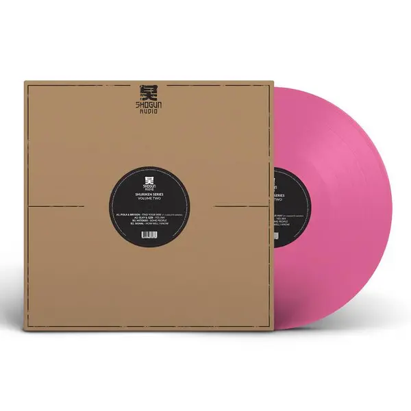 Various - Shuriken Series Vol.2, Electronic, Drum n Bass, 2019 - Shogun Audio, UK, Vinyl 1x 12", EP, Limited Edition Pink