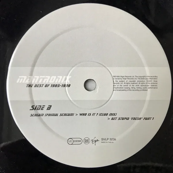 Album cover for The Best Of 1985-1999 by Mantronix