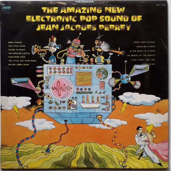 Album cover for The Amazing New Electronic Pop Sound Of Jean Jacques Perrey by Jean-Jacques Perrey