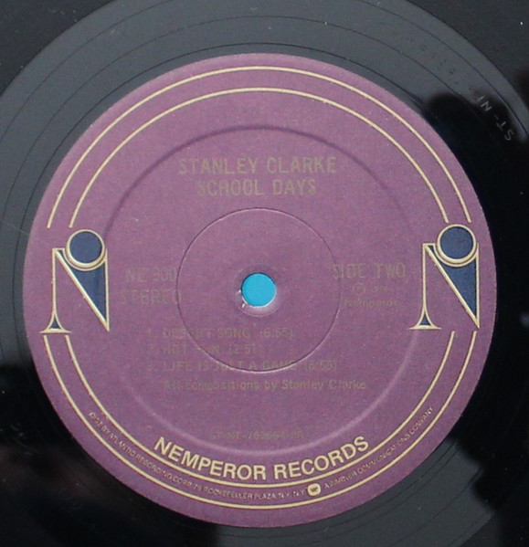 Stanley Clarke - School Days, Jazz, Jazz-Funk, 1977 - Nemperor Records, US, Vinyl 1x LP, Album, Reissue, Stereo PR - Presswel