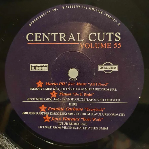 Central Cuts Volume 55