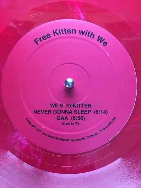 Album cover for Free Kitten With DJ Spooky That Subliminal Kid / Free Kitten With We by Free Kitten