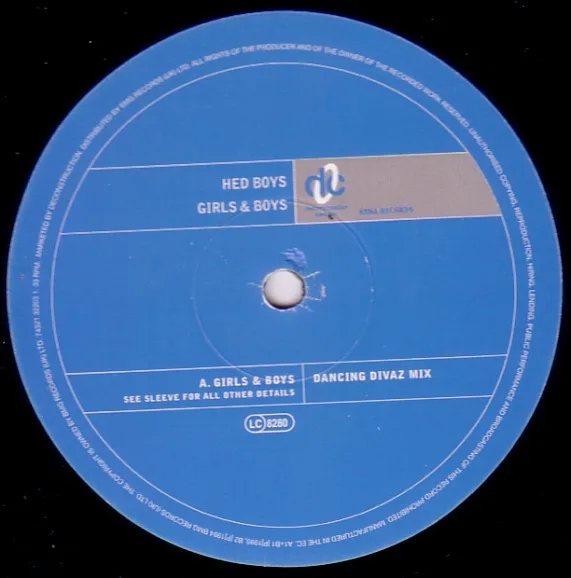 Album cover for Girls & Boys by Hed Boys