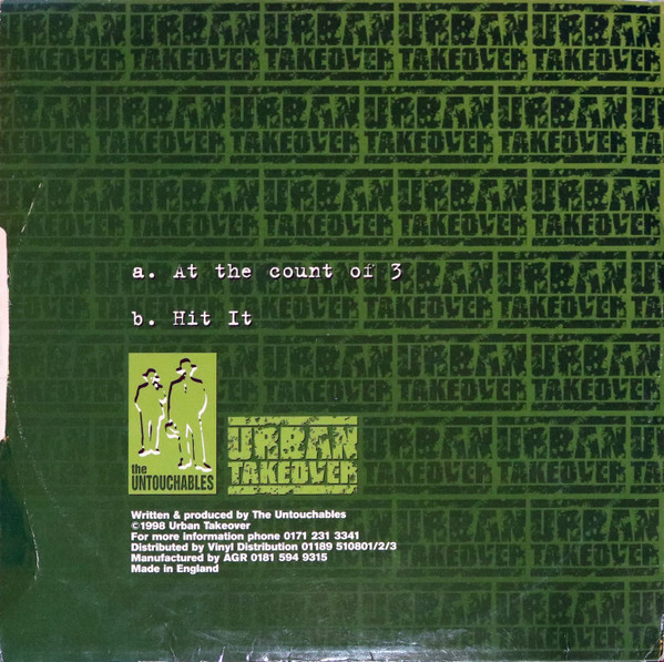 Album cover for At The Count Of 3 / Hit It by Untouchables (6), The