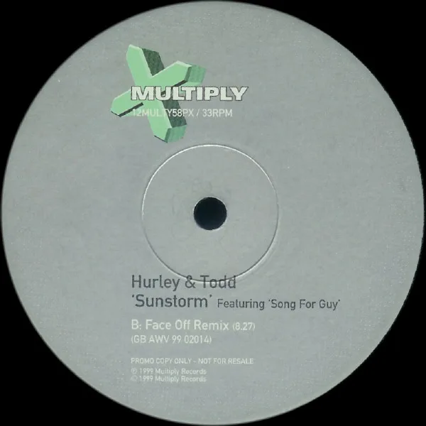 Album cover for Sunstorm by Hurley & Todd