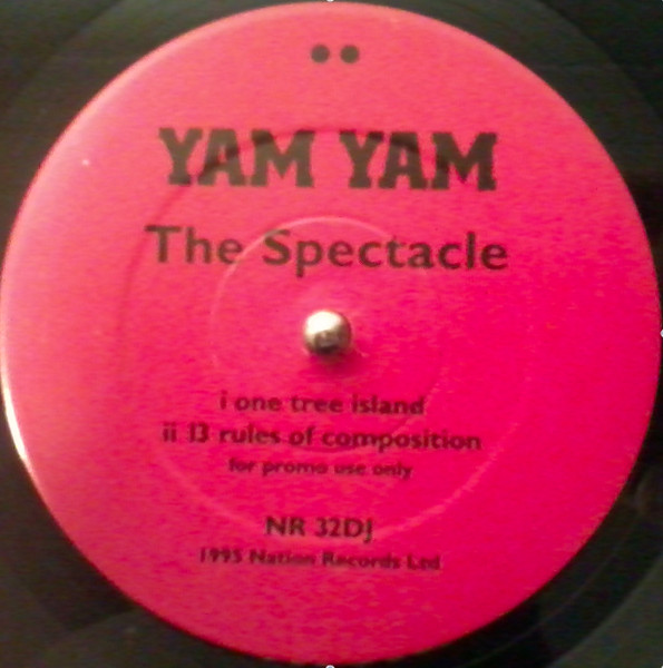 Yam Yam - The Spectacle, Electronic, Downtempo, Tribal, Trip Hop, 1995 - Nation Records, UK, Vinyl 1x 12", 33 ⅓ RPM, Promo