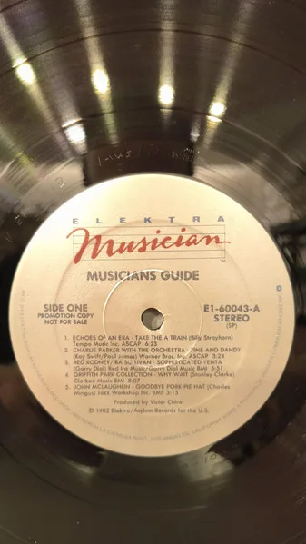 Album cover for The Musicians Guide Volume 1 by Various