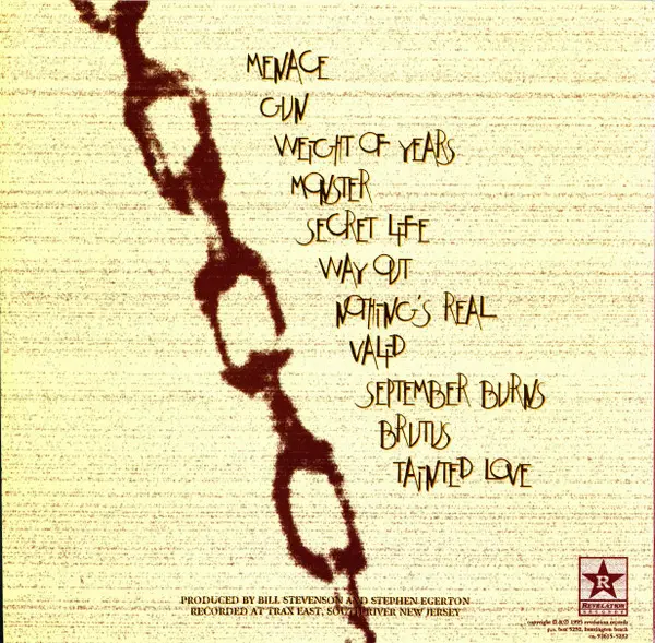 Shades Apart - Save It. - 1995 -Emo, Hardcore -Revelation Records (8) -Vinyl 1x LP, Album