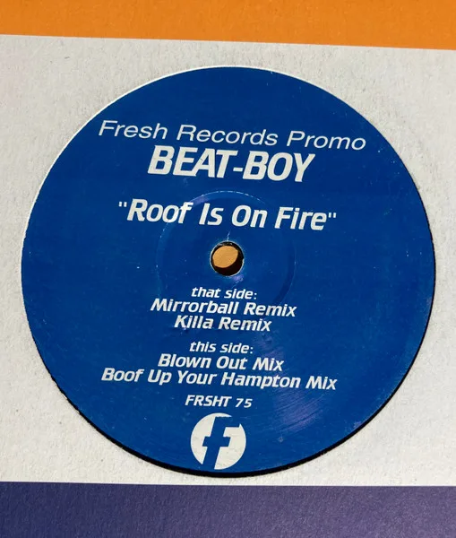 Album cover for Roof Is On Fire (Remixes) by Beat-Boy