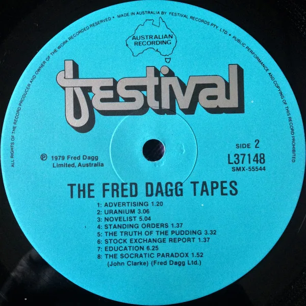 Album cover for The Fred Dagg Tapes by Fred Dagg