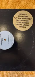 DJ Kool - Let Tha Beat Rock, Hip Hop, Cut-up/DJ, Not On Label, Vinyl 1x 12", 33 ⅓ RPM, Limited Edition