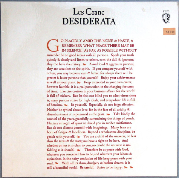 Desiderata