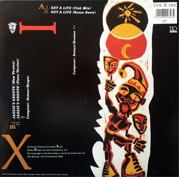 Album cover for Get A Life by Soul II Soul