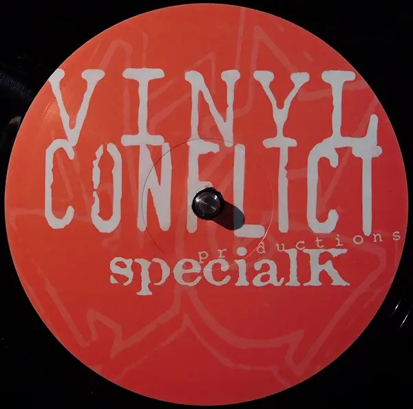Special K - Twist / Krossfire, Electronic, Drum n Bass, Jungle, 2000 - Vinyl Conflict Productions, UK, Vinyl 1x 12"