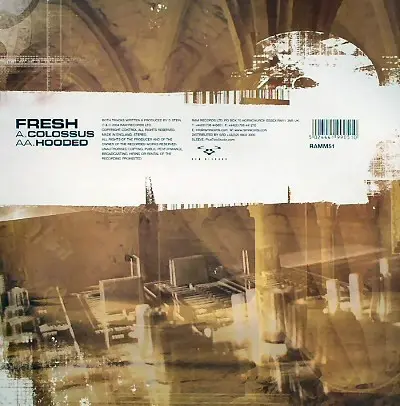 Album cover for Colossus / Hooded by Fresh